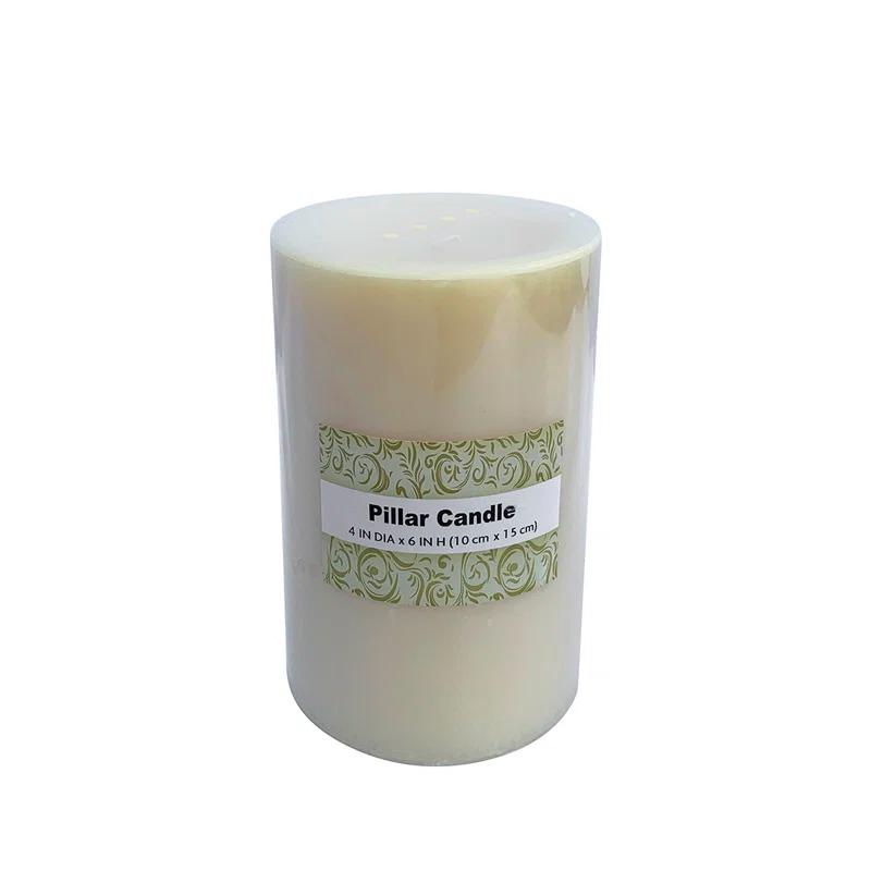 Unscented Pillar Candle