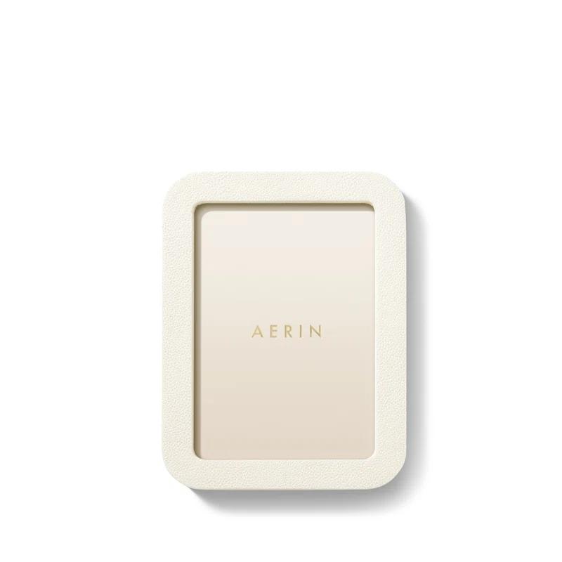 AERIN Shagreen Leather Picture Frame