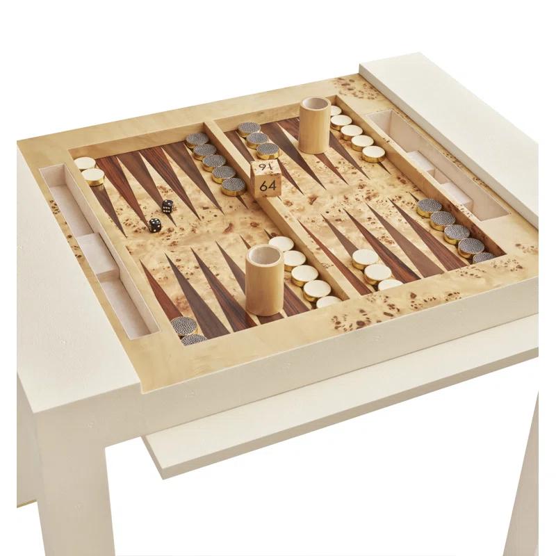 AERIN 35.1'' L Solid Wood Game Set