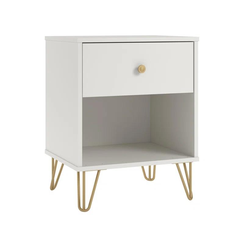 Novogratz Finley 1-Drawer Nightstand