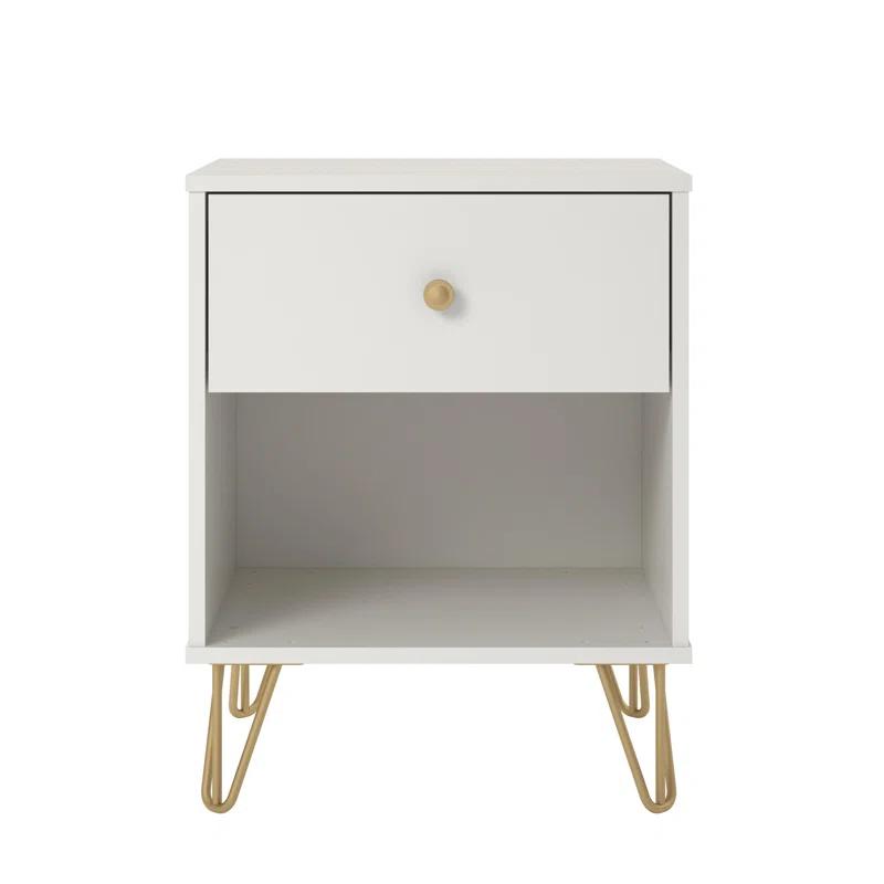 Novogratz Finley 1-Drawer Nightstand