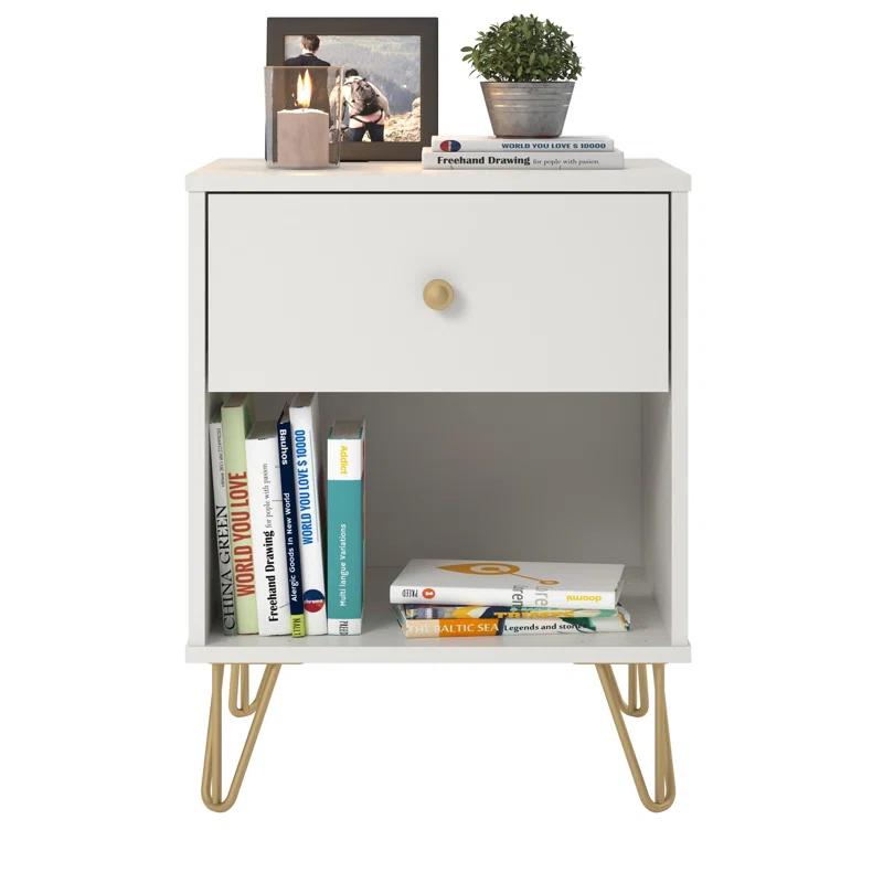 Novogratz Finley 1-Drawer Nightstand