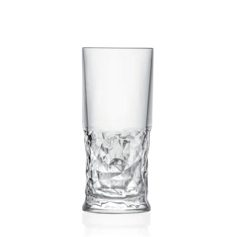 Barski Highball Glass - Drinking Glasses - Set of 4 -  Tumbler - Bar Glassware, 11 oz, Made in Europe (Set of 4)