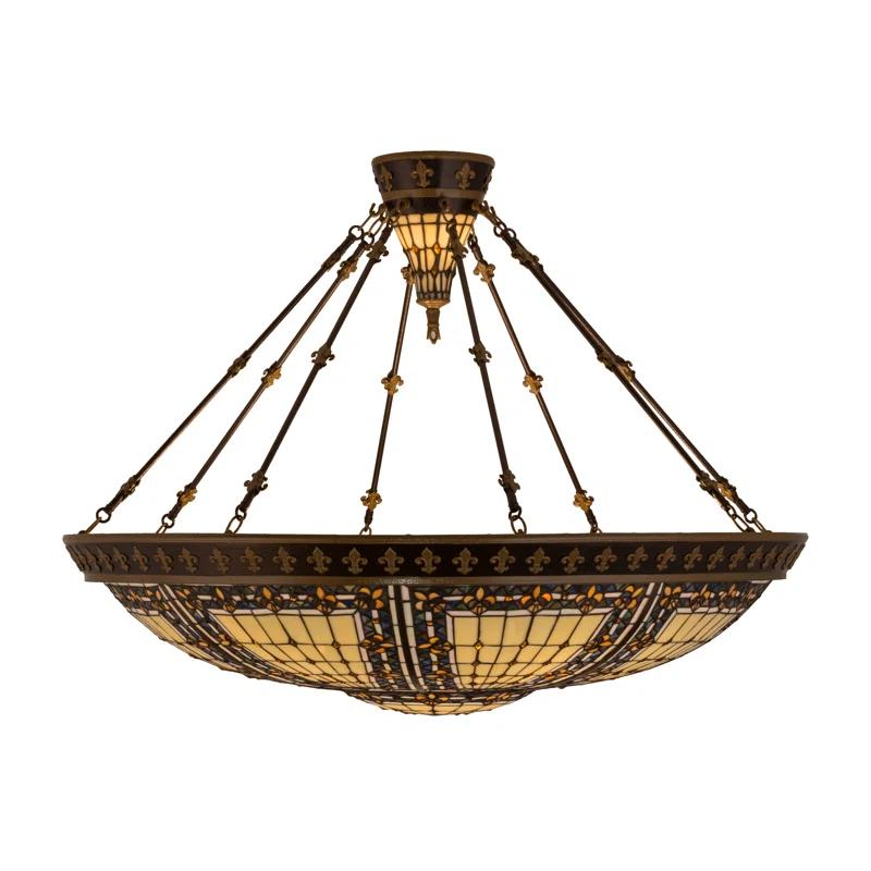 10 - Light Mahogany Bronze Unique/Statement Pendant