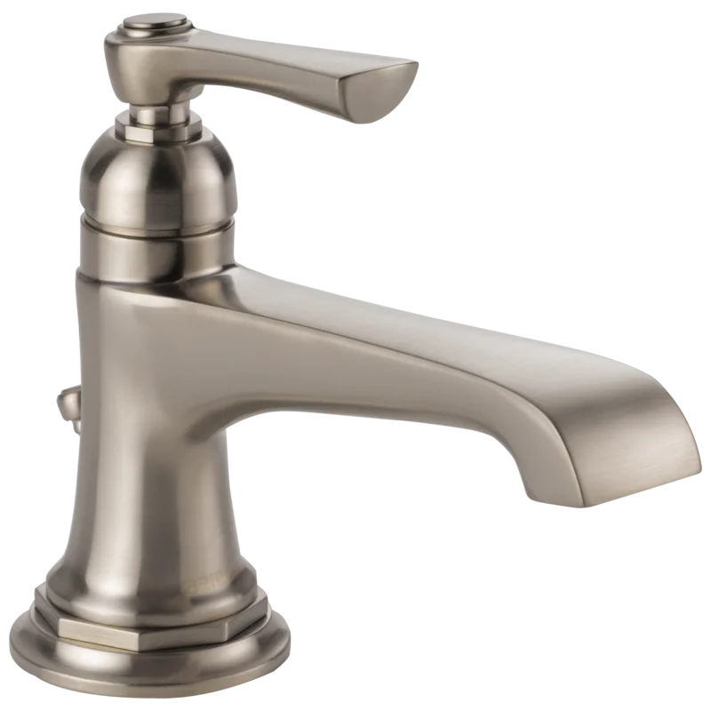 Elegant Polished Nickel Single Hole Brass Lavatory Faucet