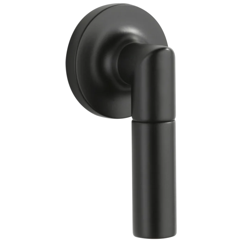 Matte Black Modern Side Mount Toilet Tank Lever