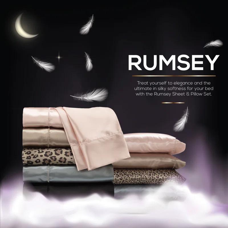 Martex Elegance Satin Silk Pillowcases Hotel Quality - Super Soft & Breathable Good For Hair And Skin (Set of 2)