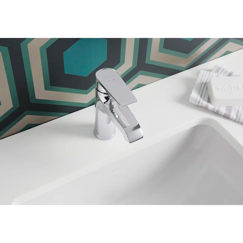 Kohler Hint Single-Handle Bathroom Faucet with Pop-Up Drain Assembly, One Hole Bathroom Sink Faucet, 1.2 gpm