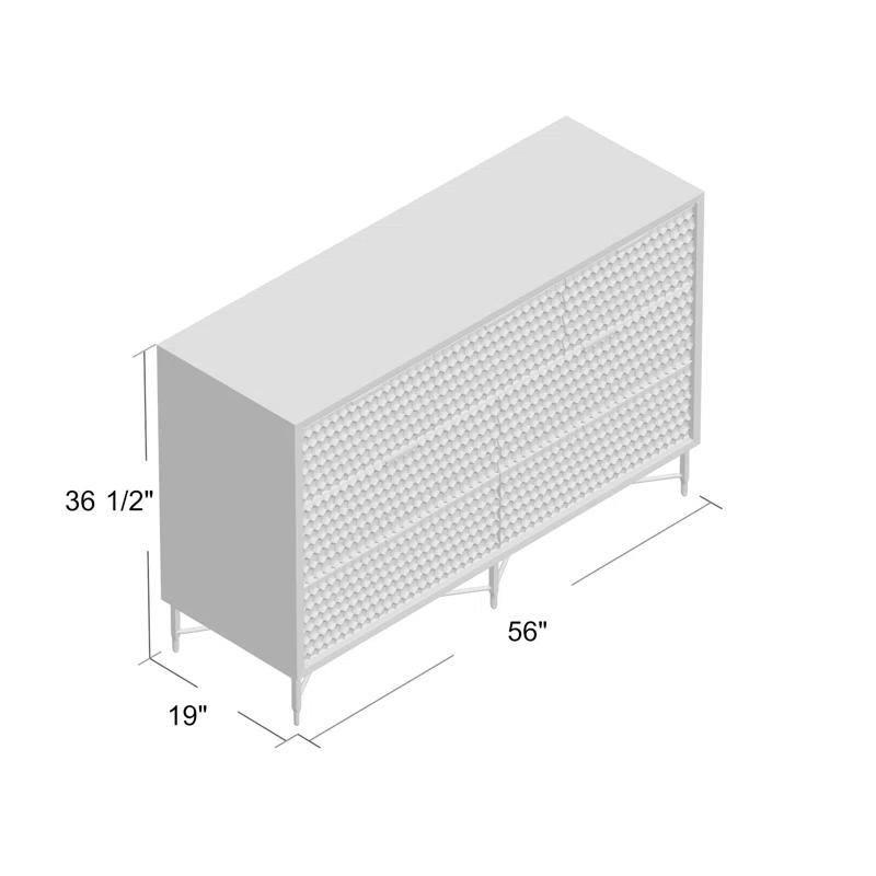 Capra 7 - Drawer Double Dresser