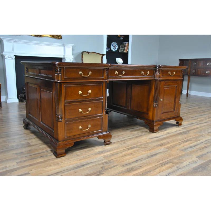 Niagara Solid Wood Writing Desk