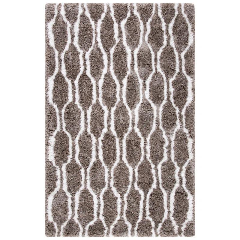 Safavieh Barcelona Shag Hand Tufted Performance Geometric Rug