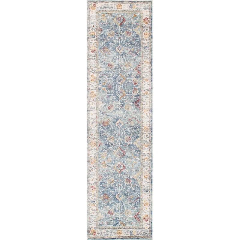 Pasargad Heritage Oriental Light Blue Area Rug