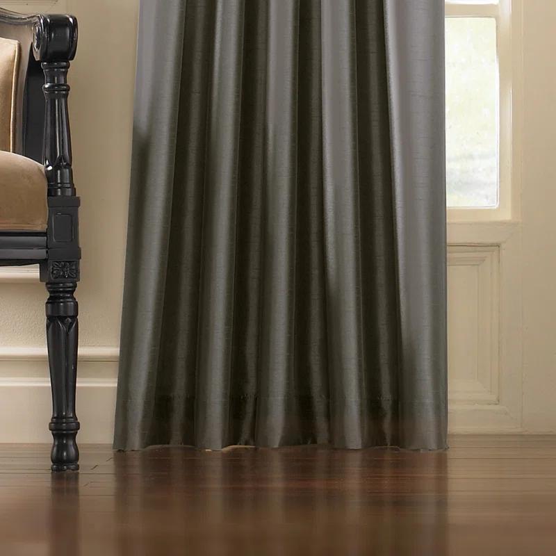 Charlton Home® Curtainworks Mansour Solid Room Darkening Single Curtain Panel
