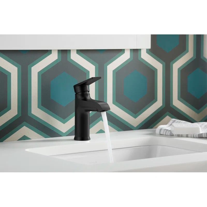 Kohler Hint Single-Handle Bathroom Faucet with Pop-Up Drain Assembly, One Hole Bathroom Sink Faucet, 1.2 gpm