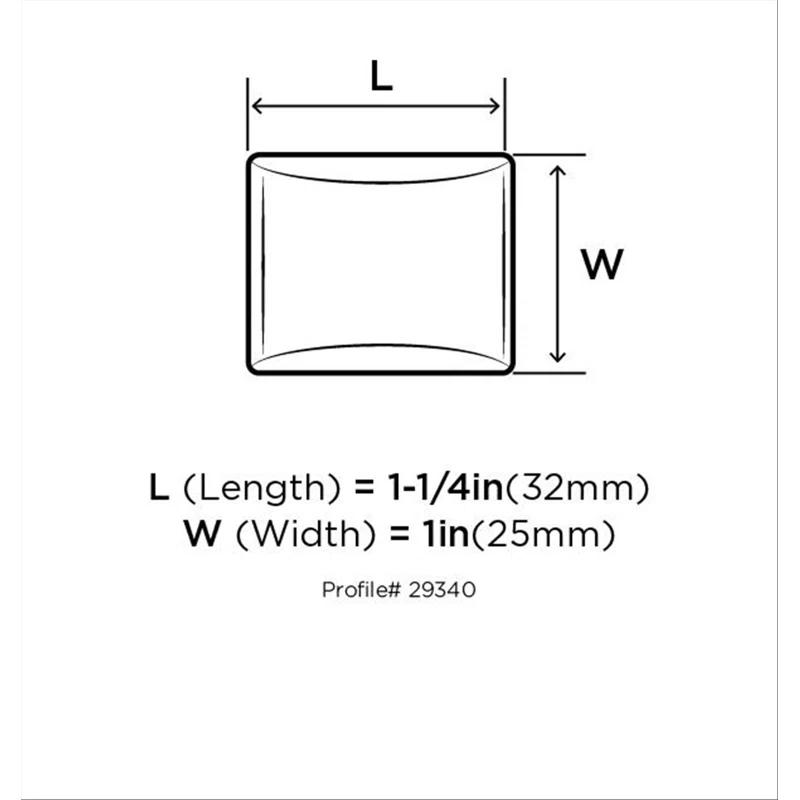 Candler Rectangle Knob Multipack