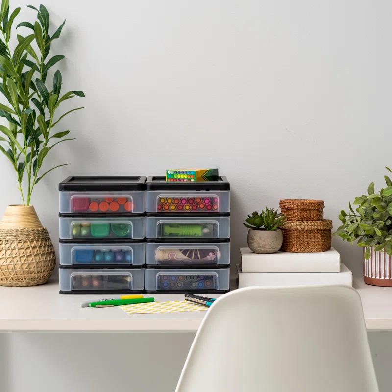IRIS USA, Inc. Compact System Desk Organizer - Set of 2