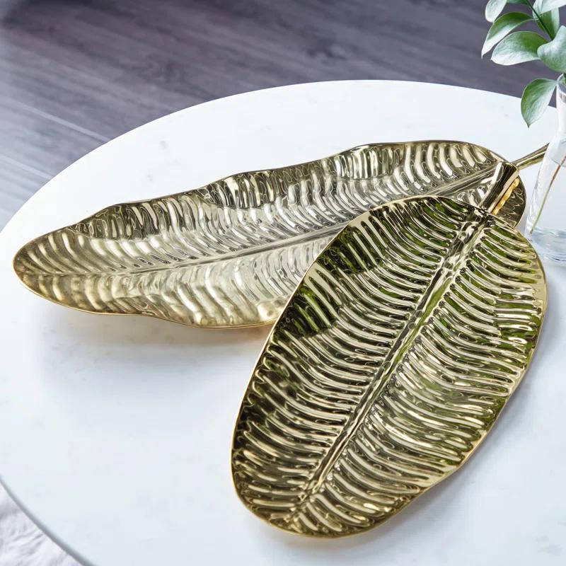 Novogratz Metal Tray - Set of 2