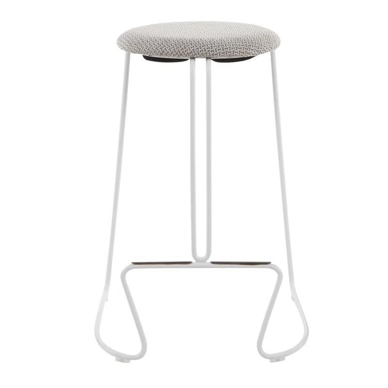 Premo Upholstered Counter Stool with Metal Frame