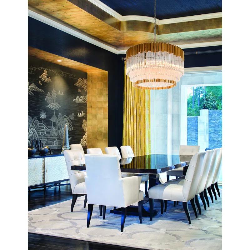 Charisma 10-Light Shaded Tiered Chandelier