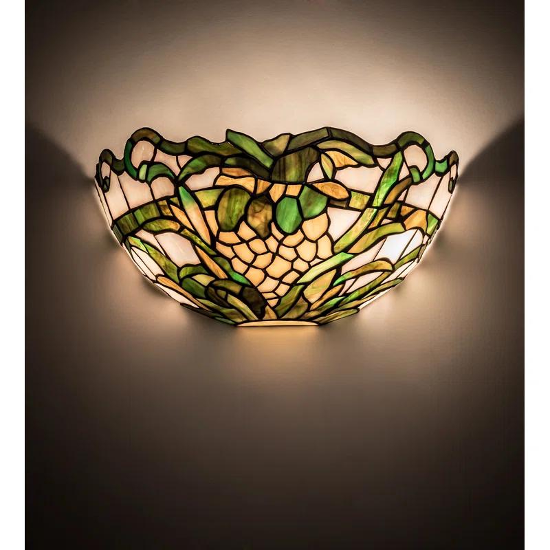 Meyda 12.5"W Welcome Pineapple Wall Sconce