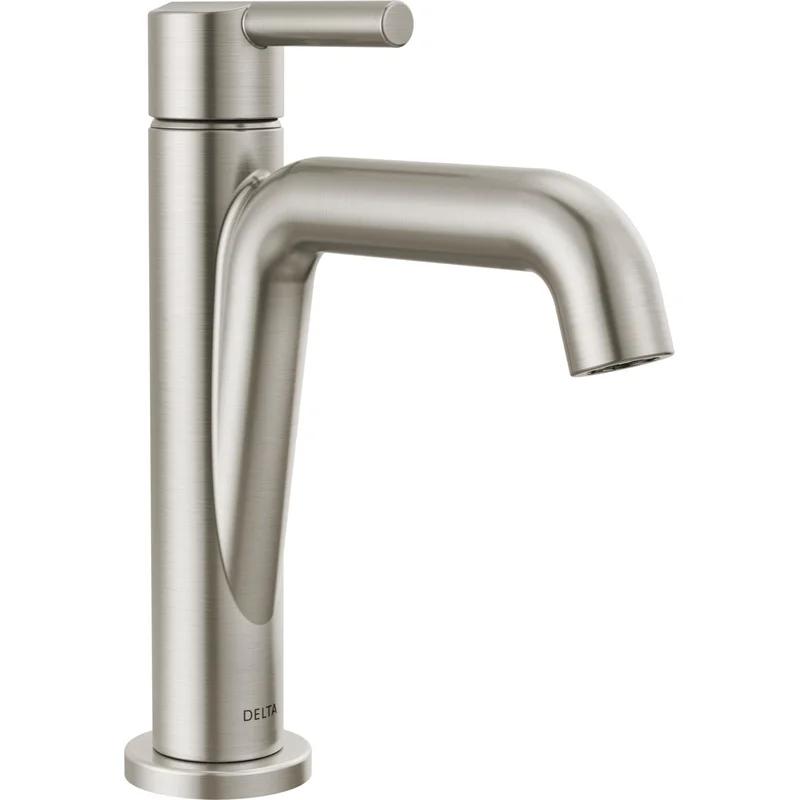 Delta Nicoli Sleek Stainless Steel Single Handle Bathroom Faucet