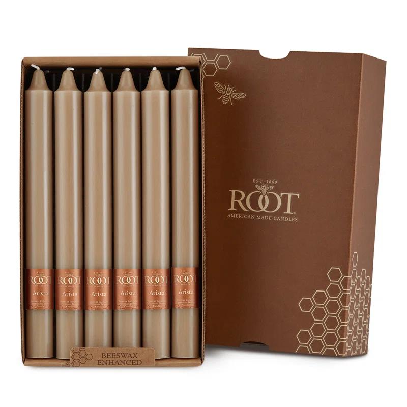 Root Candles Root Candles Unscented Taper Candle (Set of 12)
