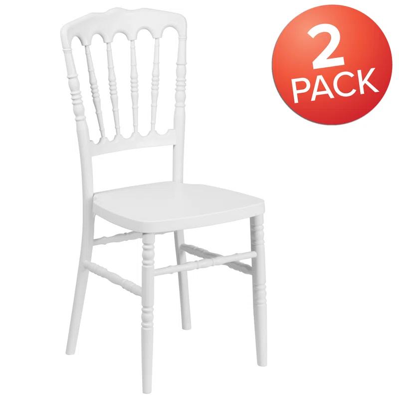Jemimah Resin Stacking Napoleon Chair (Set of 2)