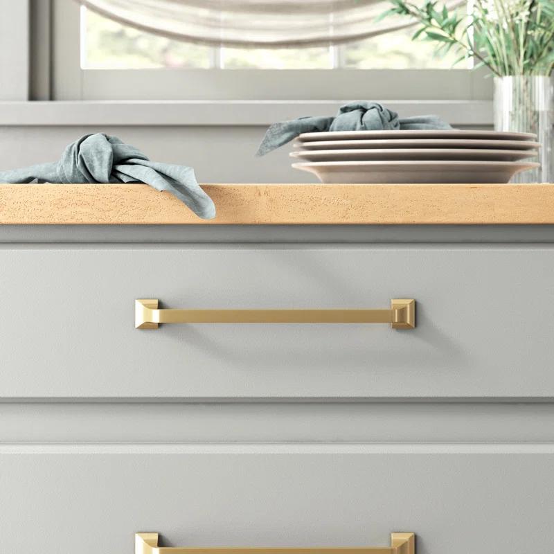 Forge Kitchen Cabinet Handles, Solid Core Drawer Pulls for Cabinet Doors, 8-13/16" (224mm)