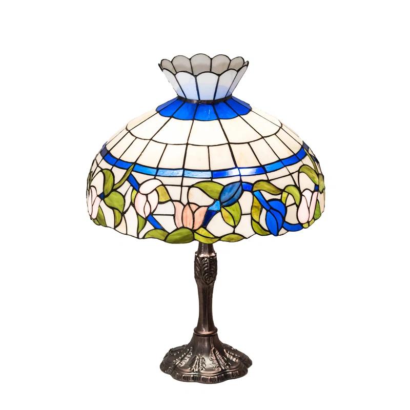 232796 Meyda 26" High Rose Vine Table Lamp