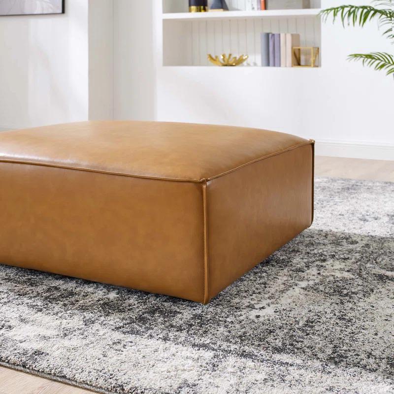 Modway Modway Restore Vegan Leather Ottoman