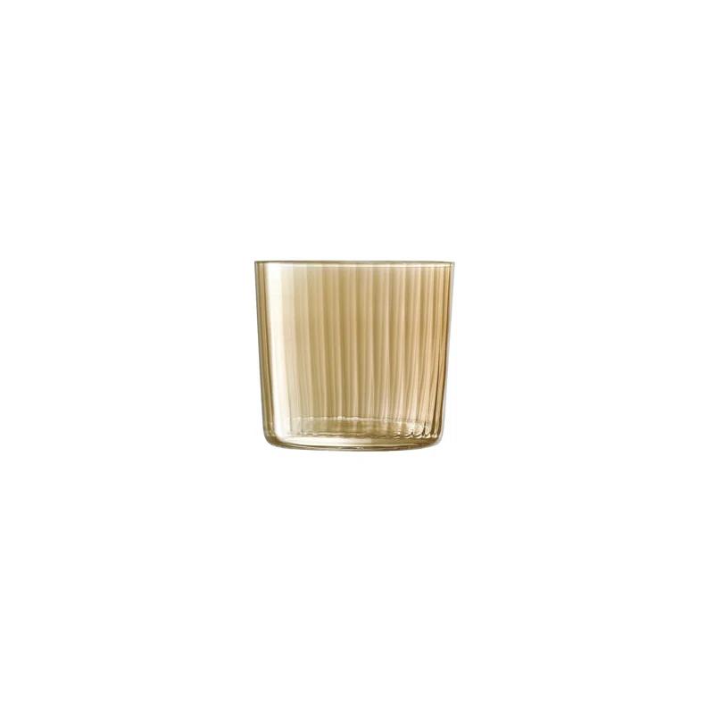 LSA International Gems Coloured Tumblers, 10.5 fl oz, Amber