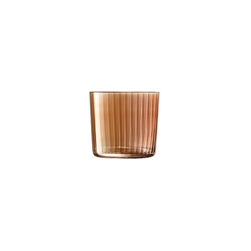 LSA International Gems Coloured Tumblers, 10.5 fl oz, Amber