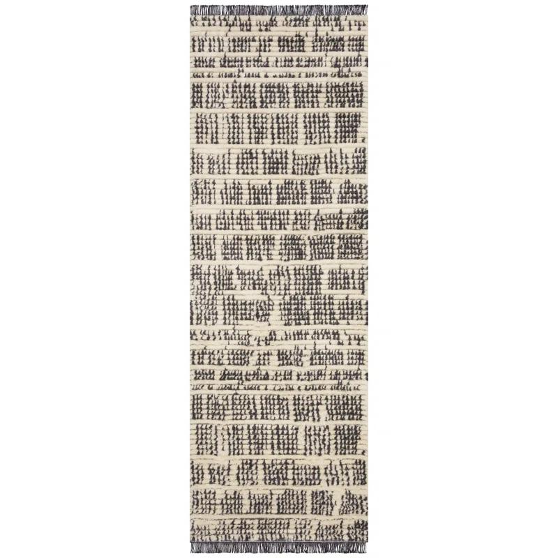 Chris Loves Julia x Loloi Alice Cream/Charcoal Rug