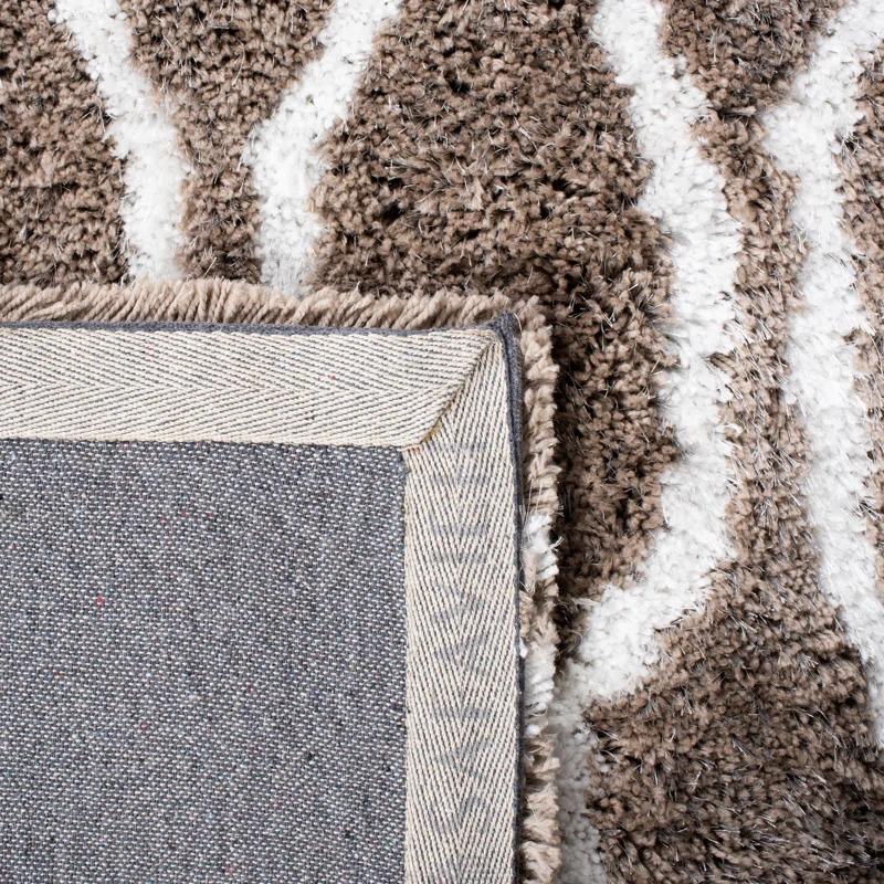 Safavieh Barcelona Shag Hand Tufted Performance Geometric Rug
