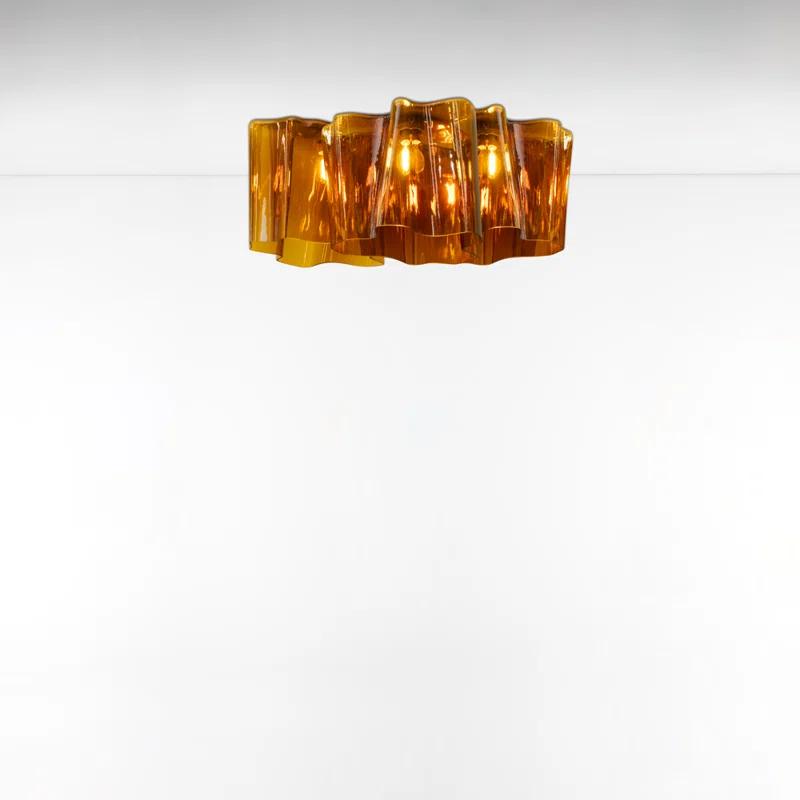 Artemide Logico Triple Linear Semi Flush Mount