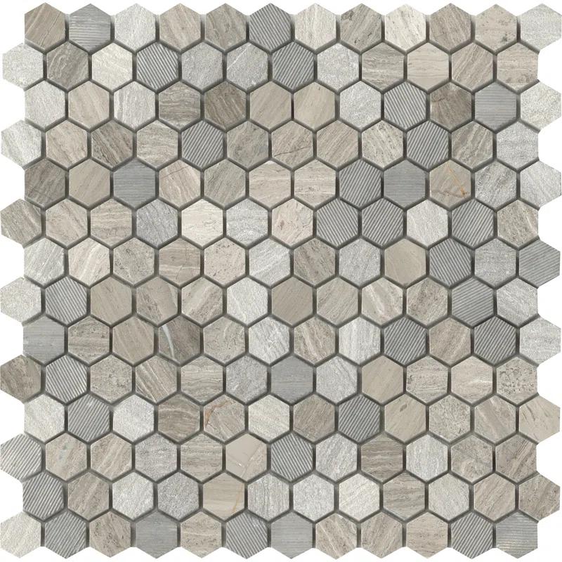 Natural Stone Mosaic Honeycomb Wall & Floor Tile