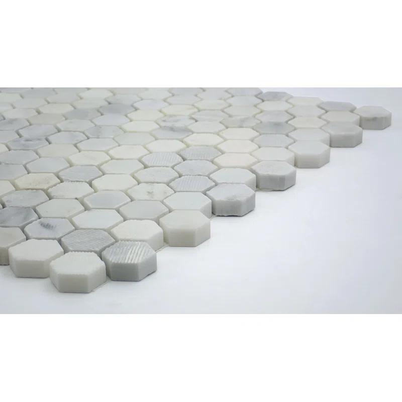 Natural Stone Mosaic Honeycomb Wall & Floor Tile