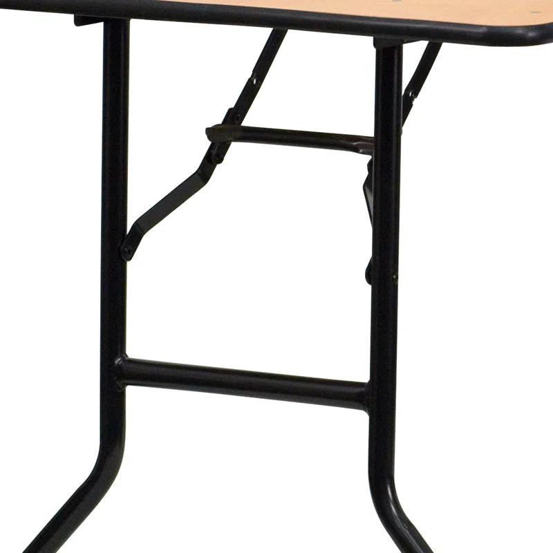 Flash Furniture Wofford Rectangular Wooden Folding Training and Event Table