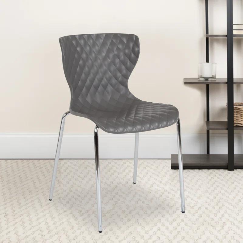Flash Furniture Lowell Contemporary Plastic Stack Chair