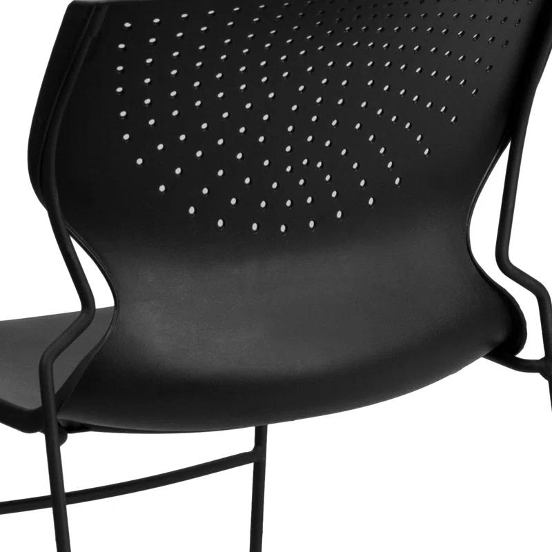 Flash Furniture Everleigh 661 lb. Capacity Full Back Stack Chair with Powder Coated Frame