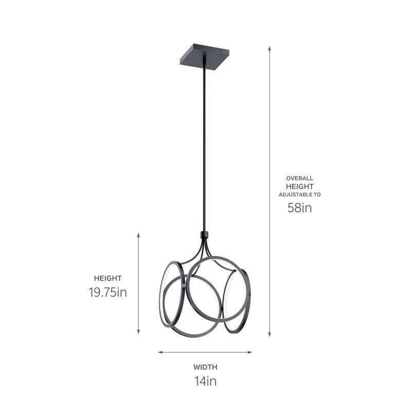 Nikiki 1 - Light LED Unique/Statement Pendant