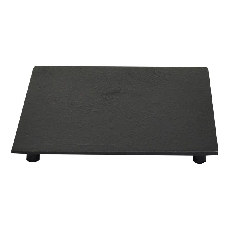 Frieling Ja Cast Iron Trivet, 6.3 Inch Square, Black