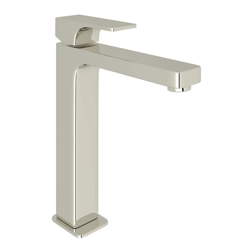 Rohl Quartile Polished Nickel Modern Tall Lavatory Faucet