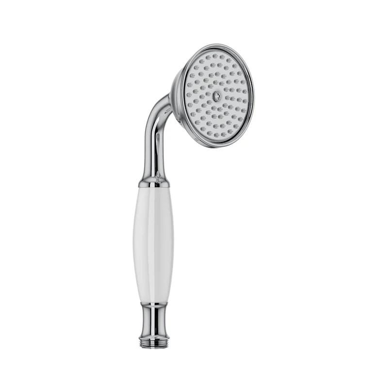 Classic Elegance 3" Polished Chrome Handshower with Easy-Clean Nozzles