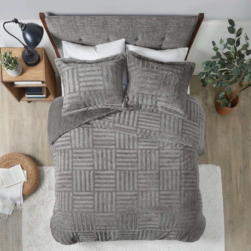 Larkin Microfiber Traditional Comforter Set