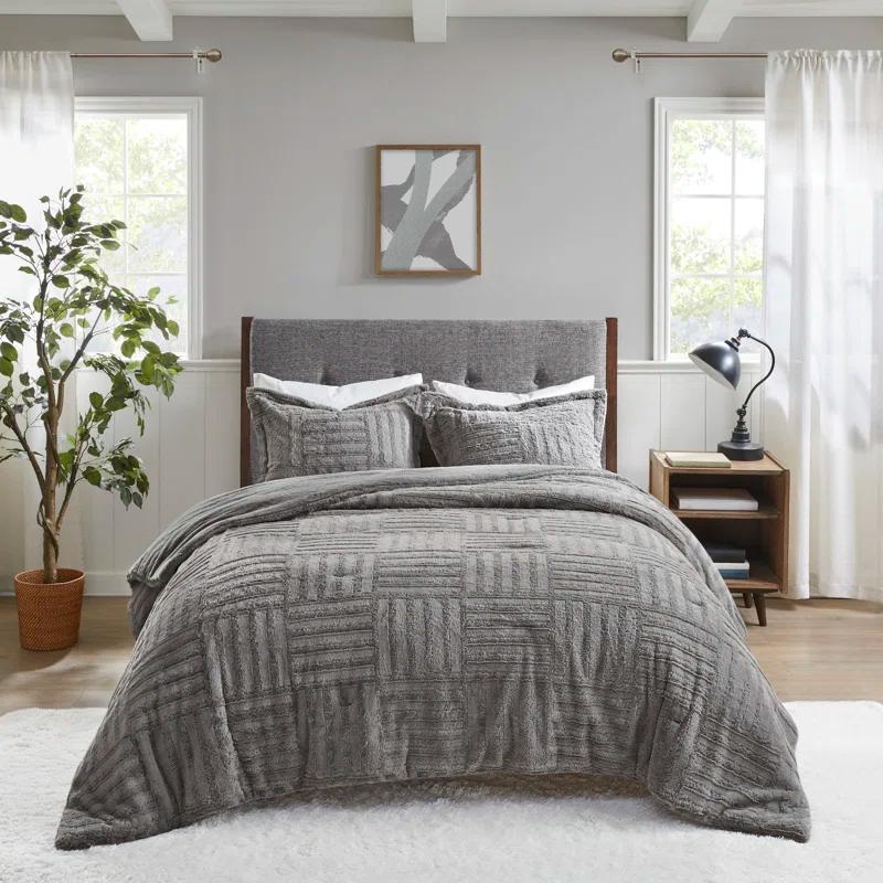 Larkin Microfiber Traditional Comforter Set