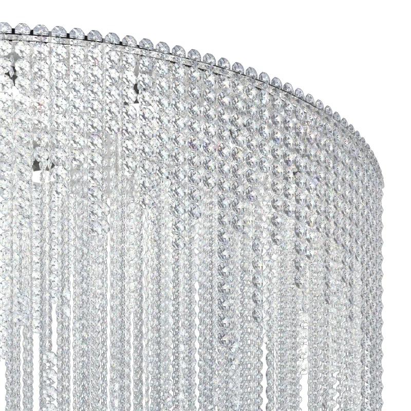Chantant 8 - Light Glass Geometric Chandelier