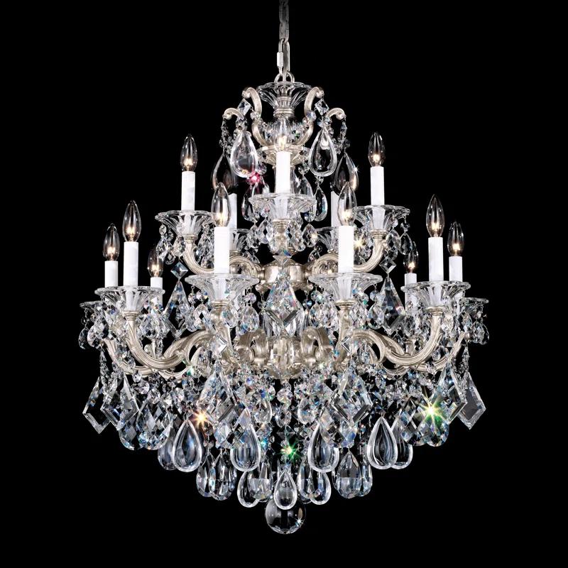 La Scala 15 - Light Glass Classic / Traditional Chandelier