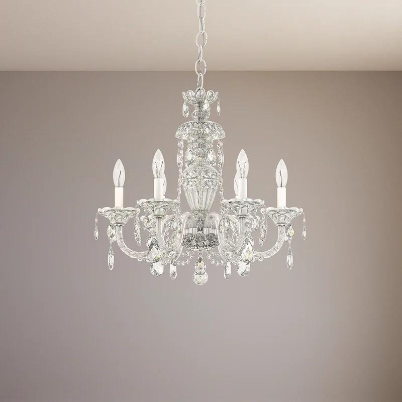 Aurelia Heritage Clear 6-Light Crystal Chandelier