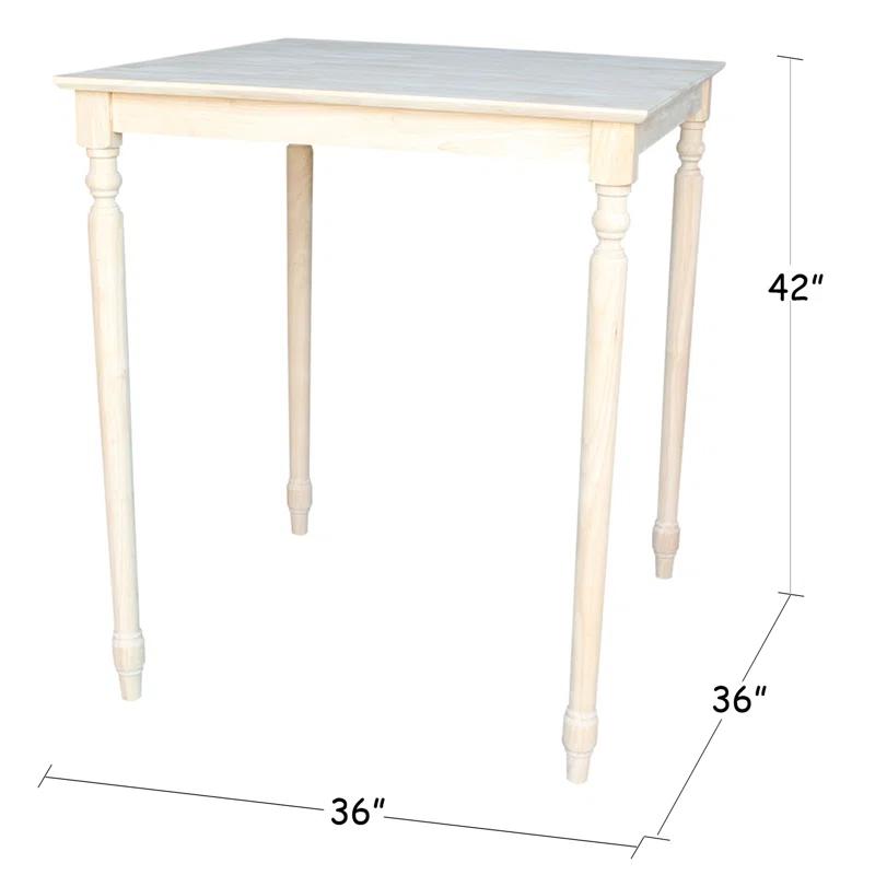 International Concepts Turned Bar Height Dining Table & Reviews | Wayfair